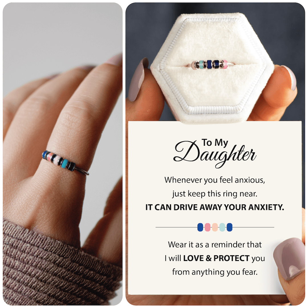 To My Daughter - Beaded Fidget Ring