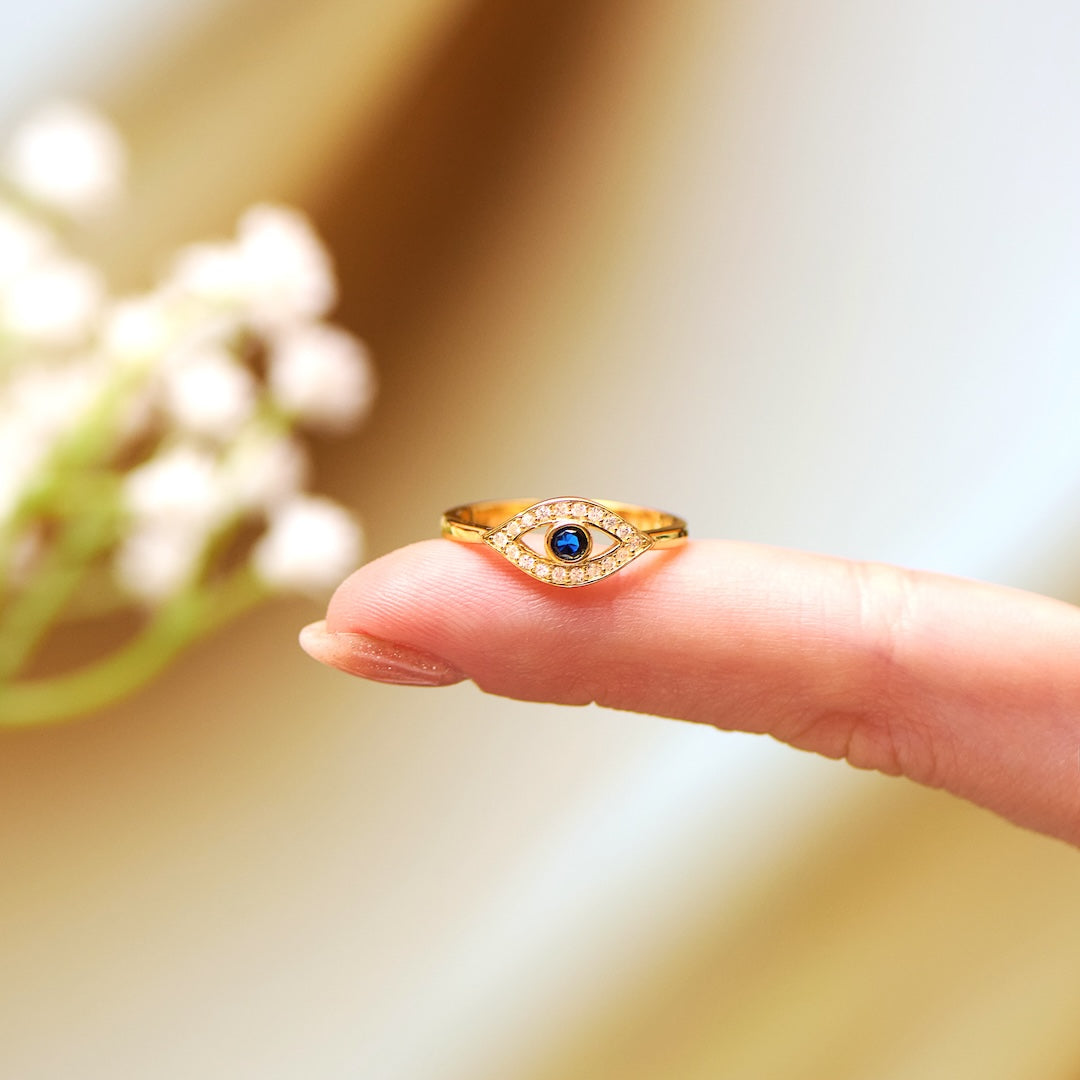 To My Daughter - Evil Eye Ring